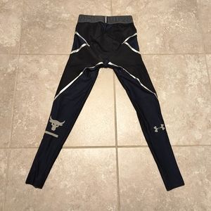 The Rock Project Tights Compression Black and Blue